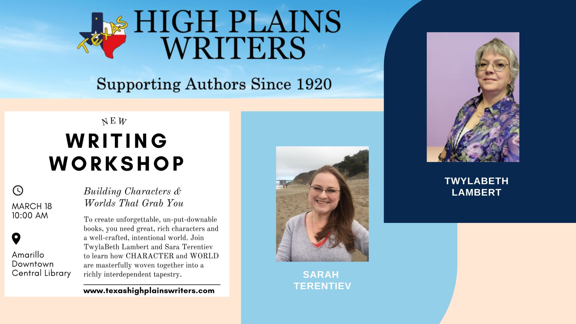 Texas High Plains Writers aka Panhandle Professional Writers, based